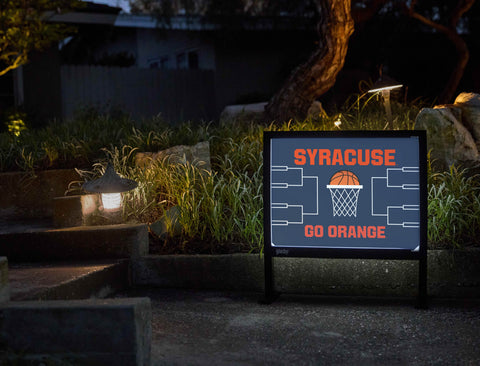Syracuse Basketball Yardsy Sign - Flat Feet