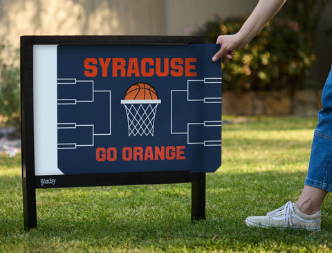 Syracuse Basketball Yardsy Sign - Interchangeable