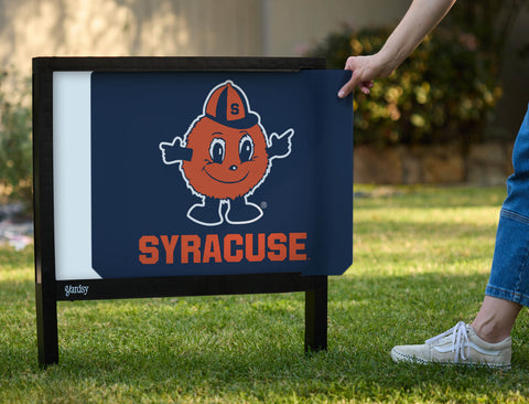 Syracuse University Mascot Blue Yardsy Sign - Interchangeable