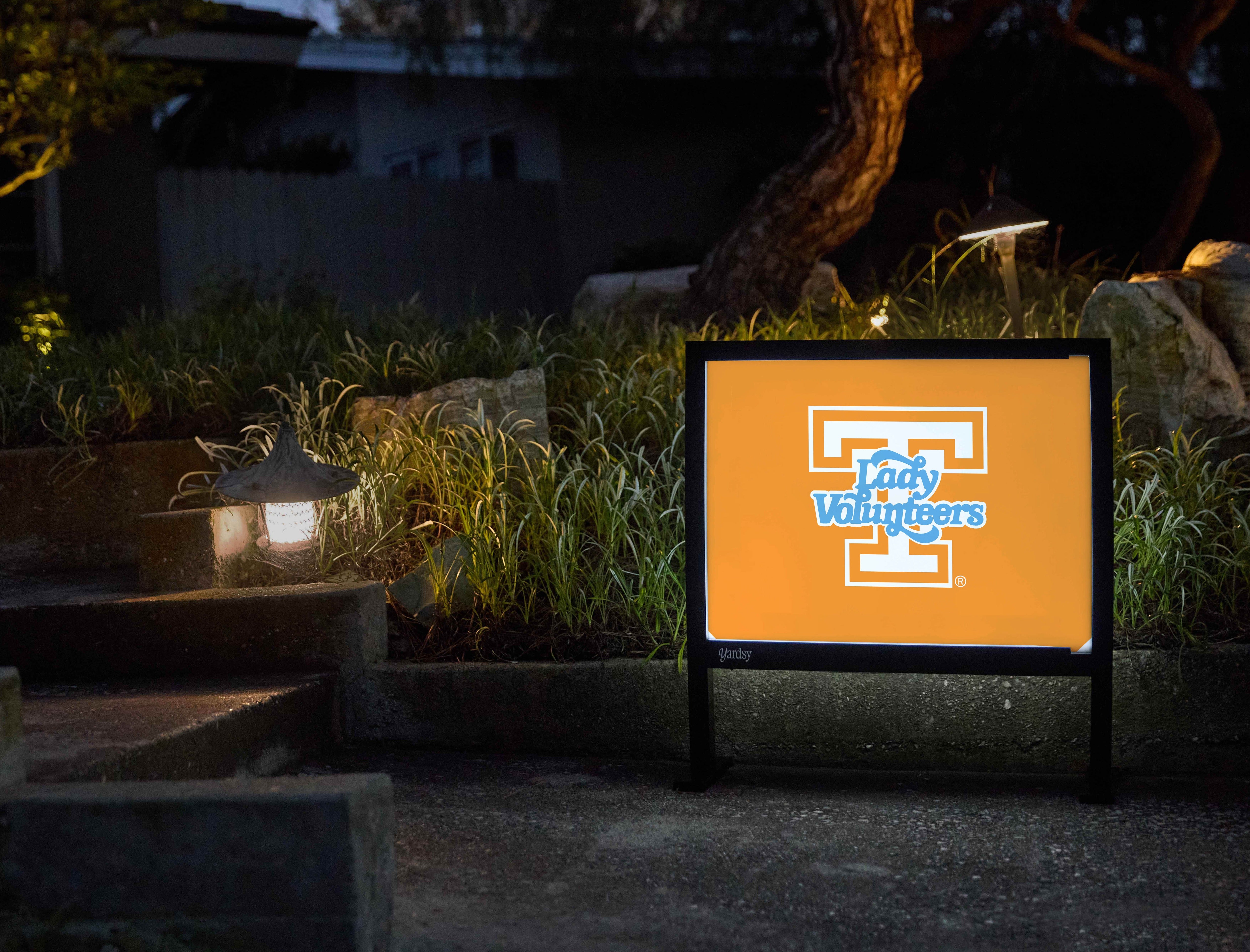 Tennessee Lady Vols T Orange Yardsy Sign