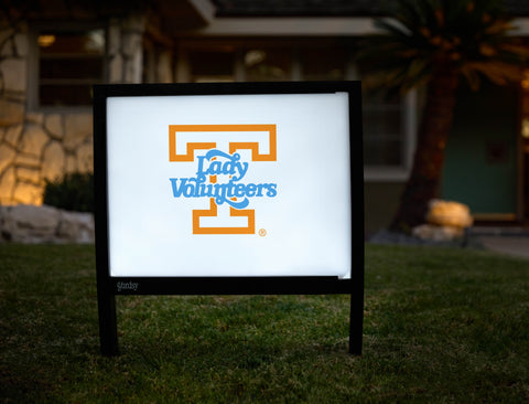 Tennessee Lady Vols T White Yardsy Sign - Hero