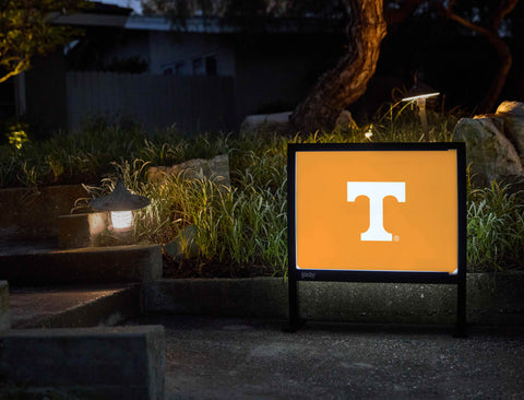 Tennessee T Orange Yardsy Sign - Flat Feet