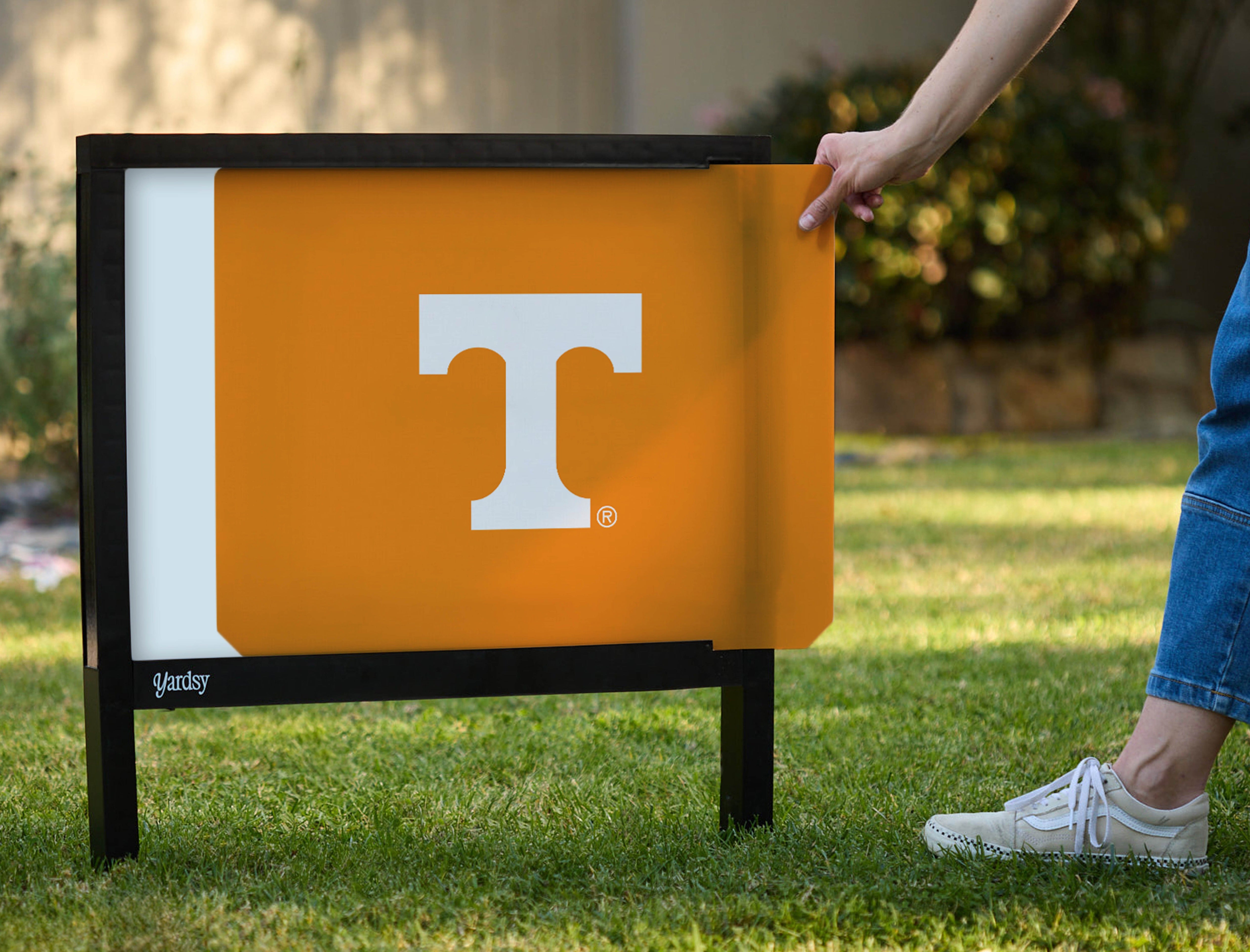 Tennessee T Orange Yardsy Sign
