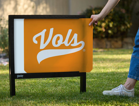 Tennessee Vols Orange Yardsy Sign - Interchangeable