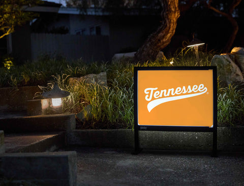 Tennessee Vols Underline Orange Yardsy Sign - Flat Feet
