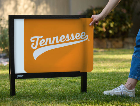 Tennessee Vols Underline Orange Yardsy Sign - Interchangeable