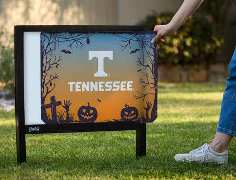 Halloween Tennessee T Orange Yardsy Sign - Interchangeable