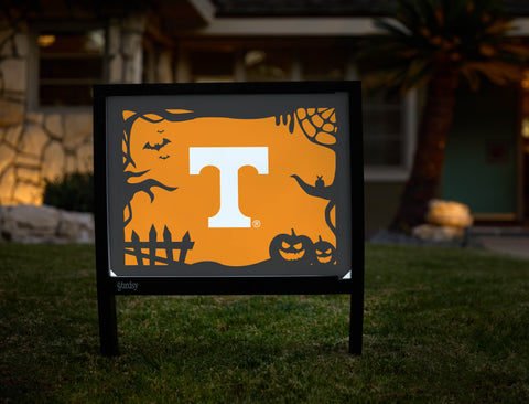 Halloween Tennessee T Orange Yardsy Sign - Hero