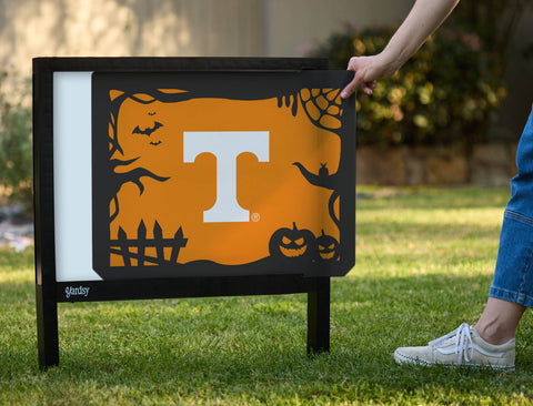 Halloween Tennessee T Orange Yardsy Sign - Interchangeable