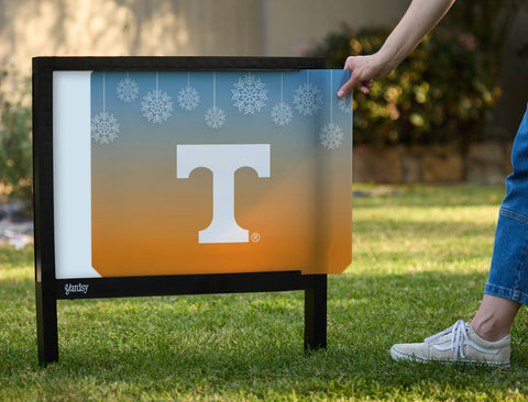 Snowflake Tennessee T Holiday Yardsy Sign - Interchangeable