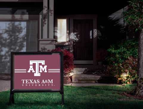 Texas A&M University Maroon Yardsy Sign
