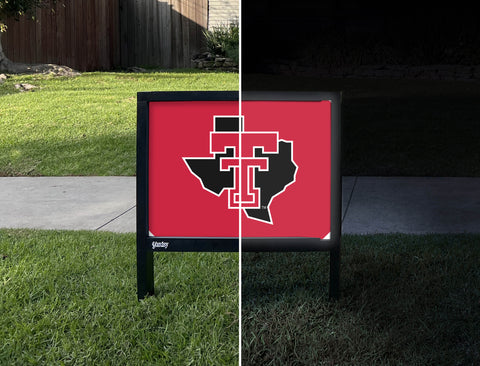 Texas Tech State Red Yardsy Sign