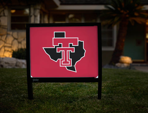 Texas Tech State Red Yardsy Sign