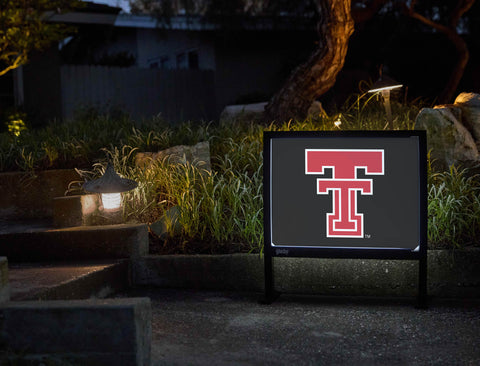 Texas Tech TT Black Yardsy Sign
