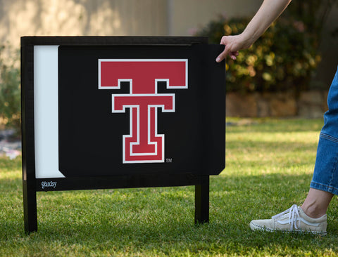 Texas Tech TT Black Yardsy Sign