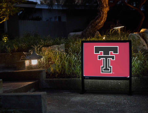 Texas Tech TT Red Yardsy Sign