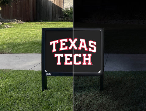 Texas Tech Black Yardsy Sign