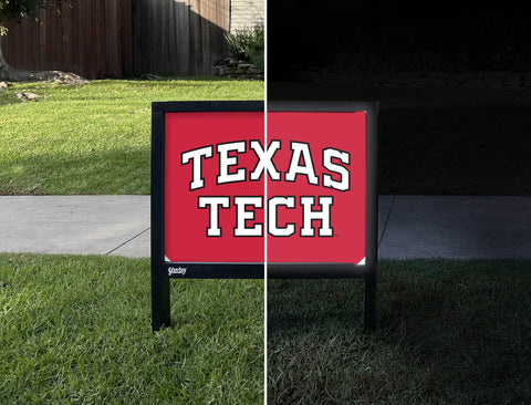 Texas Tech Red Yardsy Sign