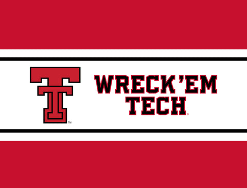 Texas Tech Wreck Em Tech Red Yardsy Sign