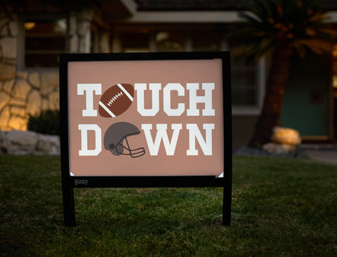 Touch Down Yardsy Sign - Hero