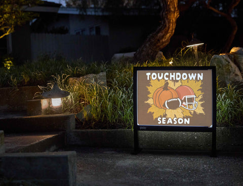 Touchdown Season Yardsy Sign - Flat Feet