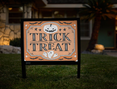 Trick Or Treat Halloween Classic Yardsy Sign - Hero