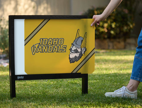 University of Idaho Vandals Mascot Pride Gold Yardsy Sign - Interchangeable