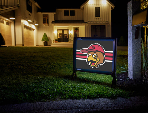Utah Swoop Black Stripe Yardsy Sign