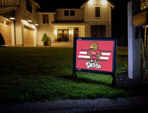 Utah Swoop Utes Yardsy Sign