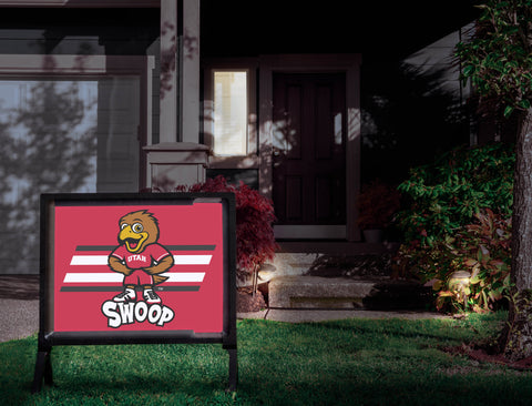 Utah Swoop Utes Yardsy Sign