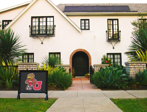 Swoop University of Utah Black Yardsy Sign
