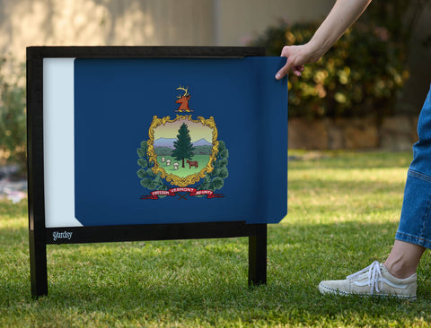 Vermont State Flag Yardsy Sign - Interchangeable