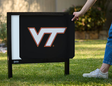 Virginia Tech VT Athletics Mark Black Yardsy Sign - Interchangeable
