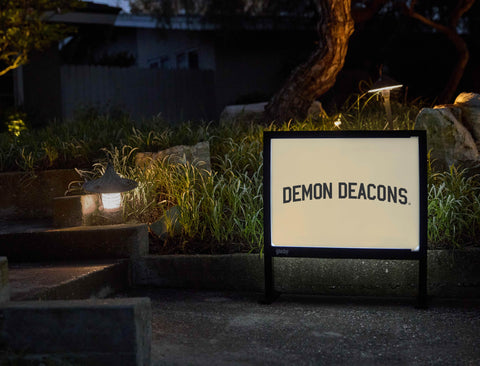 Demon Deacons Gold Yardsy Sign