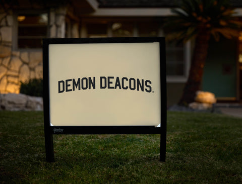 Demon Deacons Gold Yardsy Sign