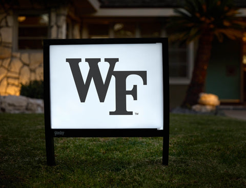 WF White Yardsy Sign