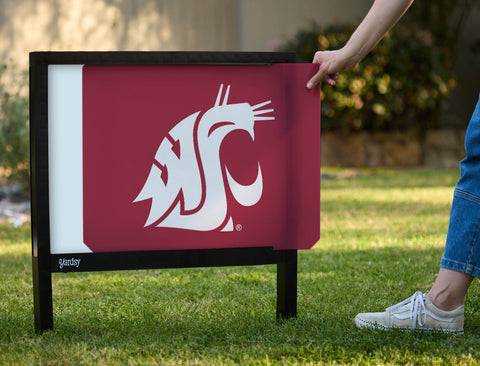 Washington State Primary Mark Crimson Yardsy Sign - Interchangeable