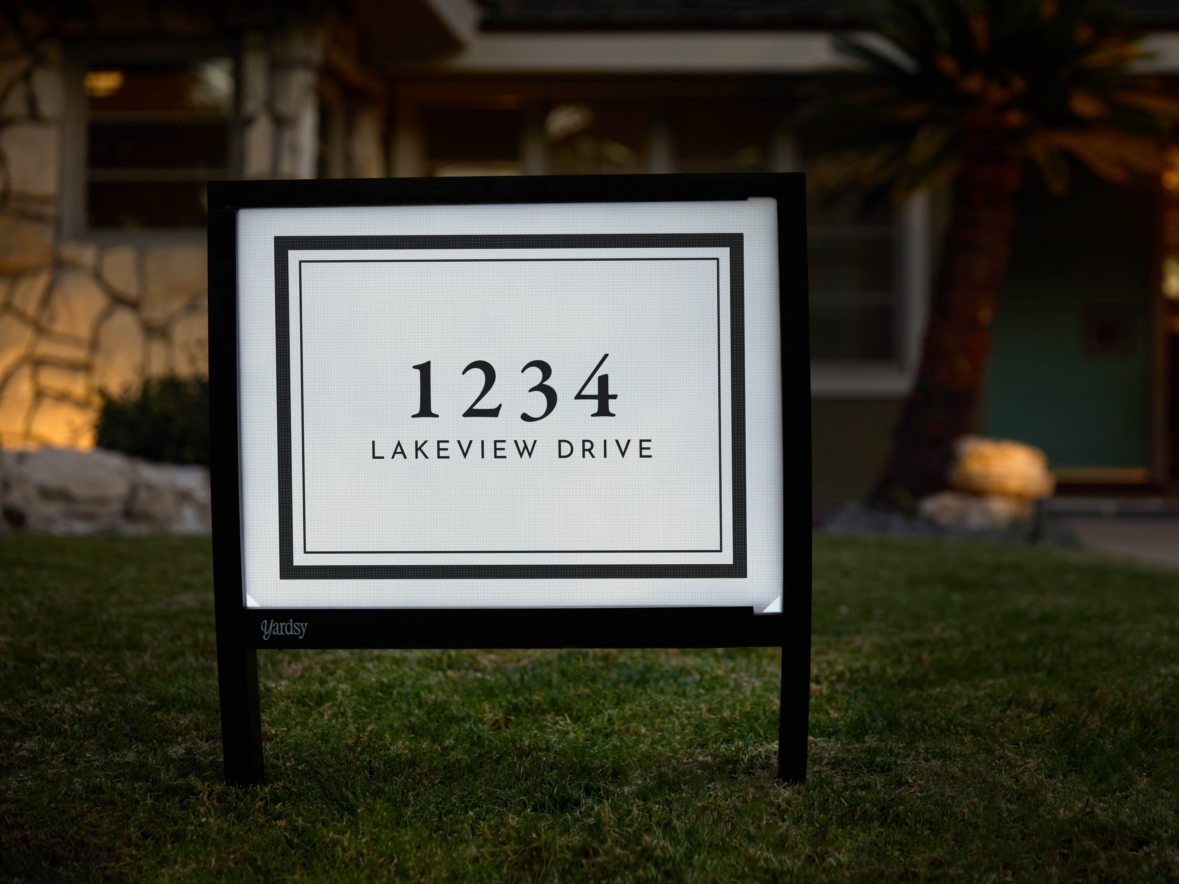 Custom Light-Up Yard Signs – Upload Your Design | Yardsy