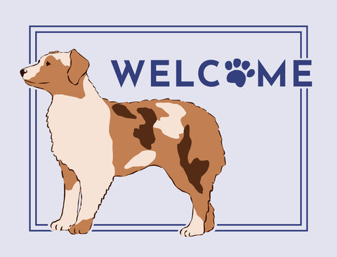 Welcome Dog Yardsy Sign