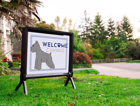 Welcome Dog Yardsy Sign