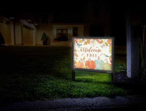 Welcome Fall Yardsy Sign