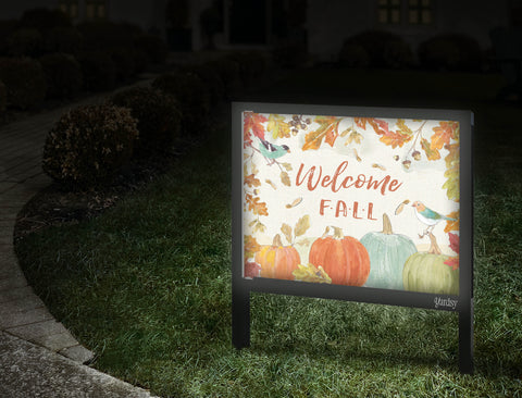 Welcome Fall Yardsy Sign