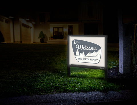 Welcome Park Sign Custom Yardsy Sign