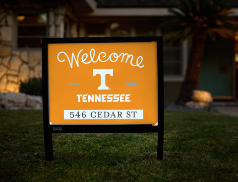Welcome Tennessee Custom Yardsy Sign