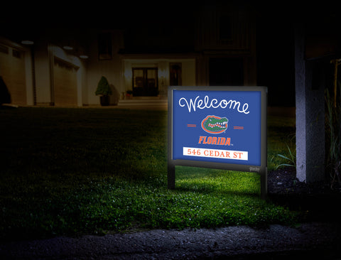 Welcome University Of Florida Custom Yardsy Sign