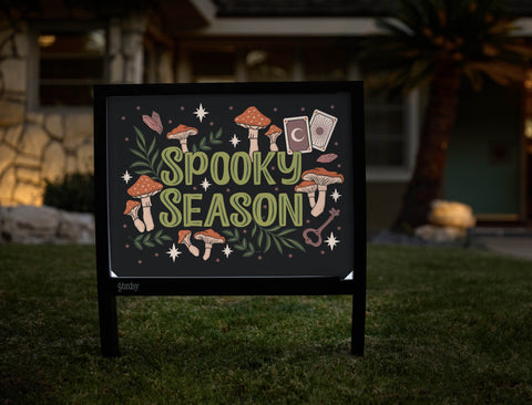 Witchy Spooky Season Yardsy Sign - Hero