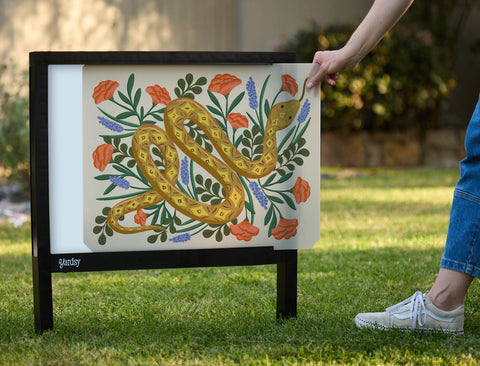 Year of the Snake Yardsy Sign - Interchangeable