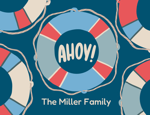 Ahoy Custom Yardsy Sign yard sign