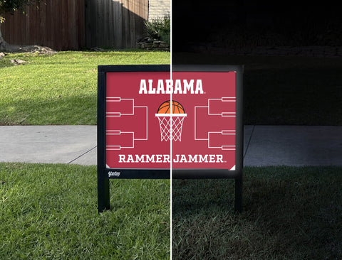 Alabama Basketball Yardsy Sign yard sign