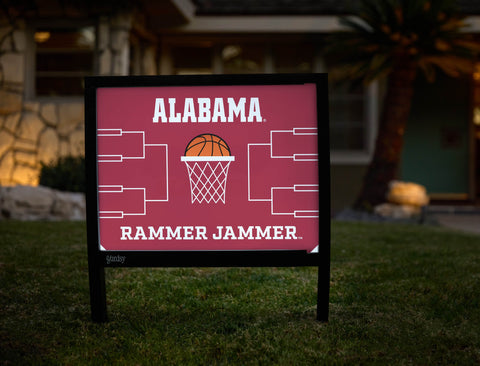Alabama Basketball Yardsy Sign yard sign